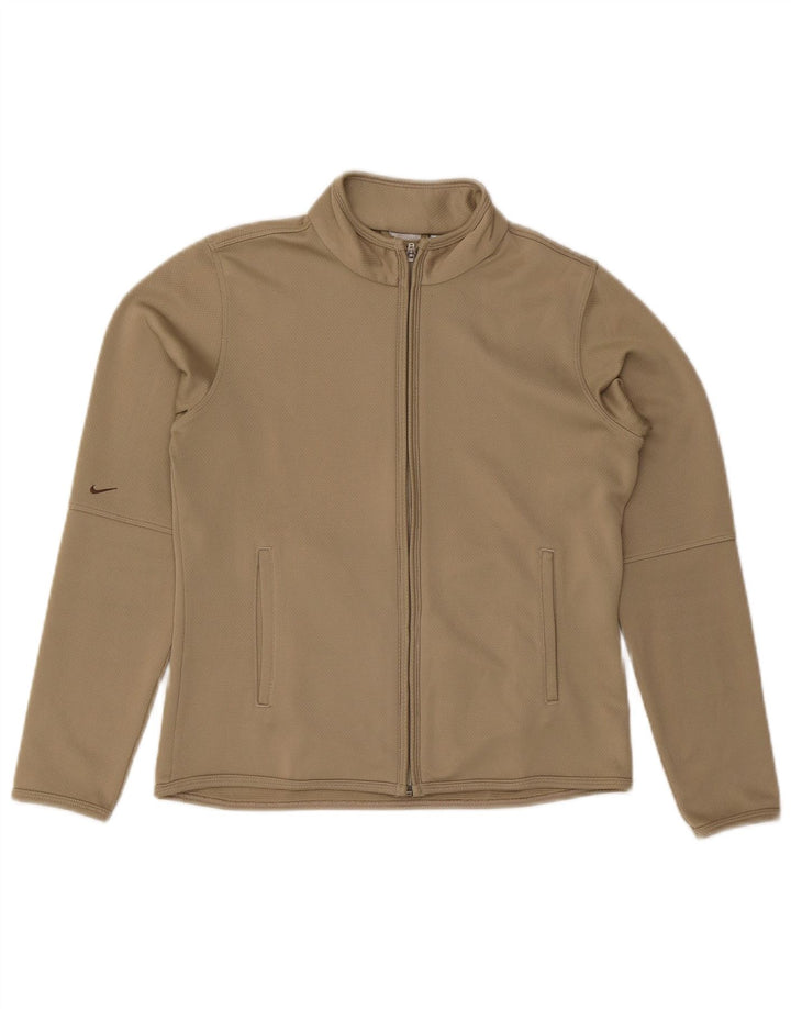 Nike ženska gornja jakna za trenirku Dri Fit US 8/10 srednje bež boje