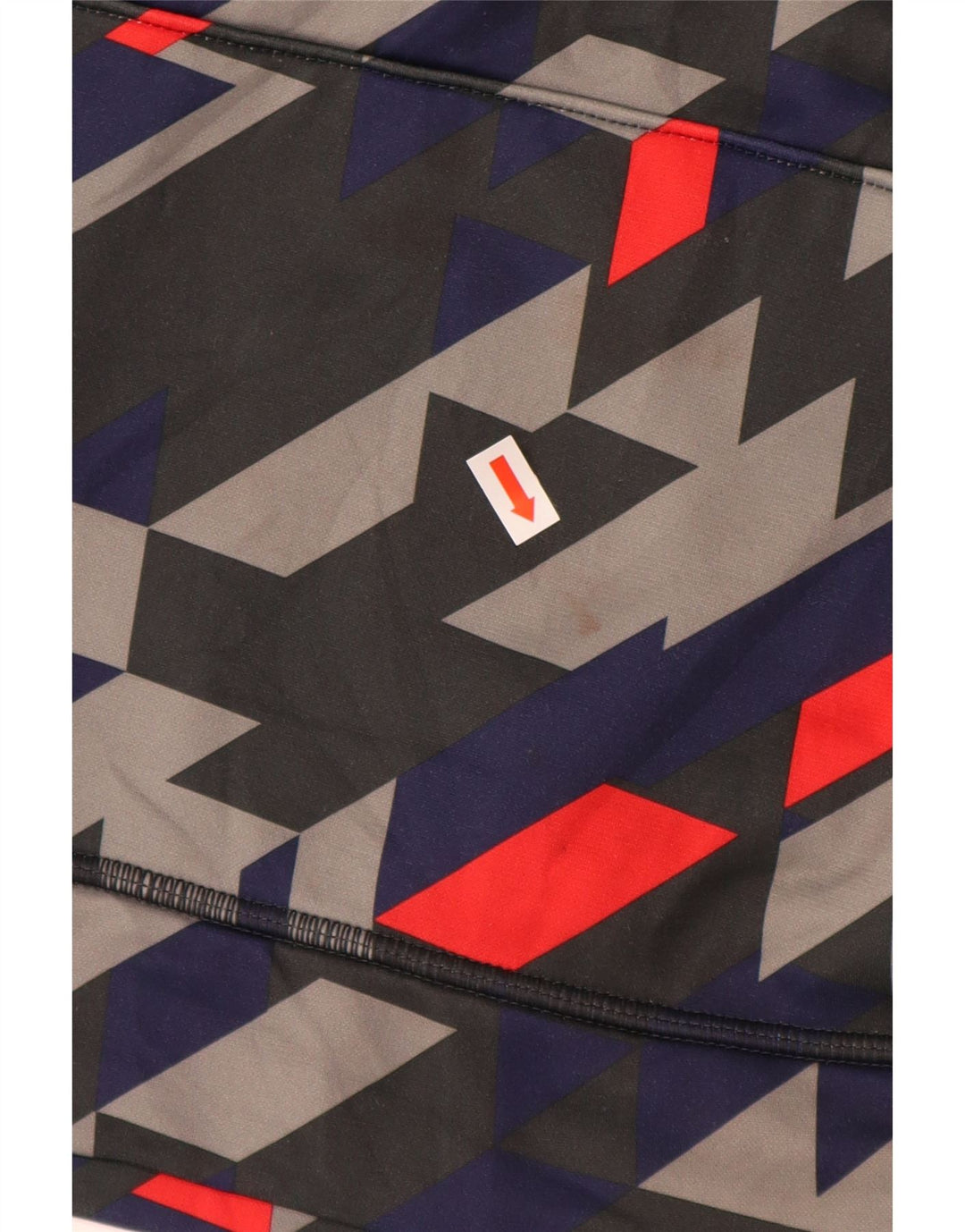 UNDER ARMOUR Široka majica s kapuljačom za djevojčice 11-12 godina, velika, crvena, geometrijska