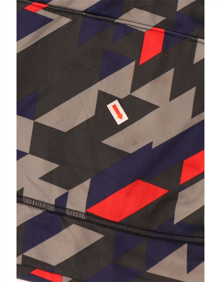 UNDER ARMOUR Široka majica s kapuljačom za djevojčice 11-12 godina, velika, crvena, geometrijska