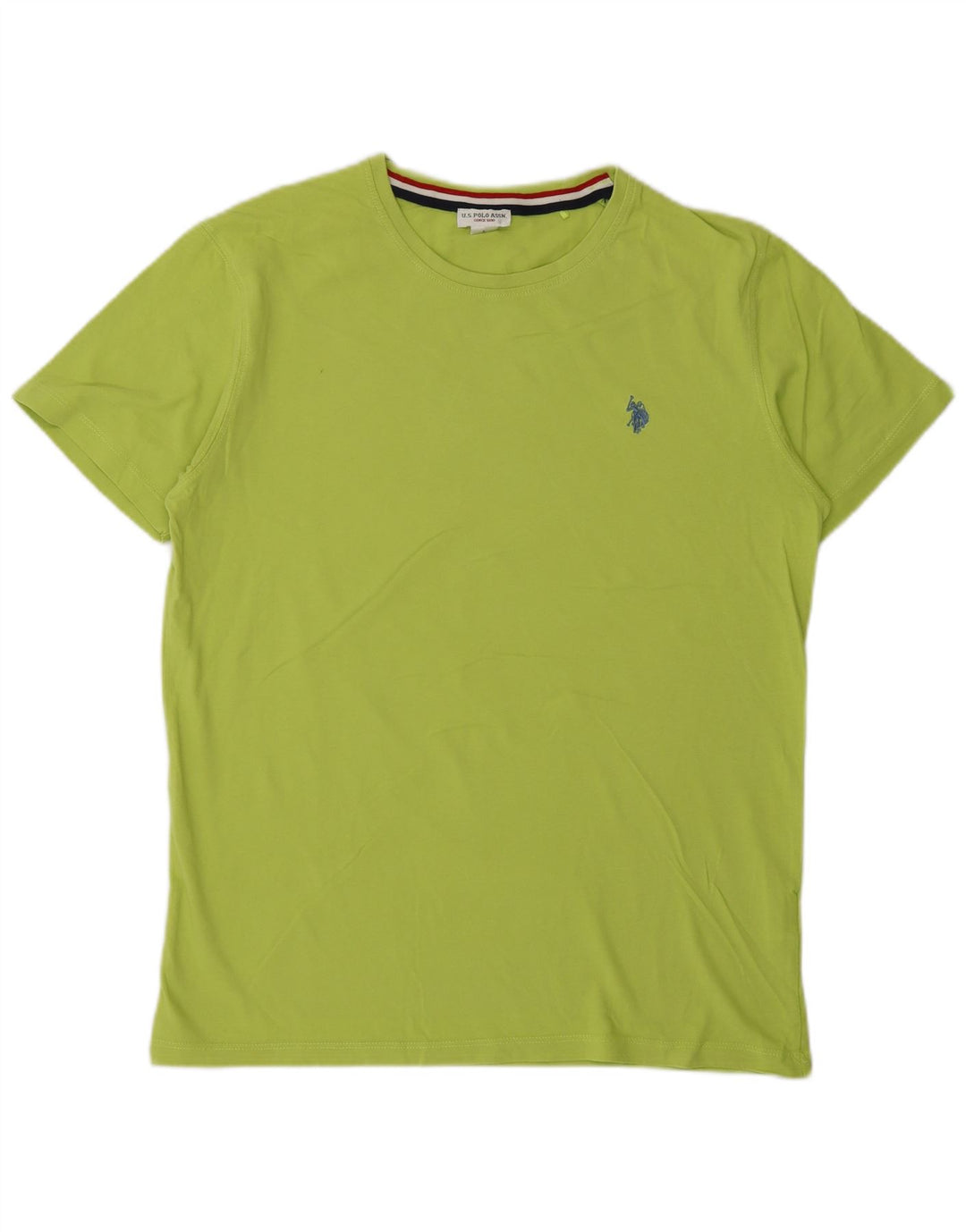 US POLO ASSN. Ženska majica kratkih rukava UK 16 Large Green Cotton