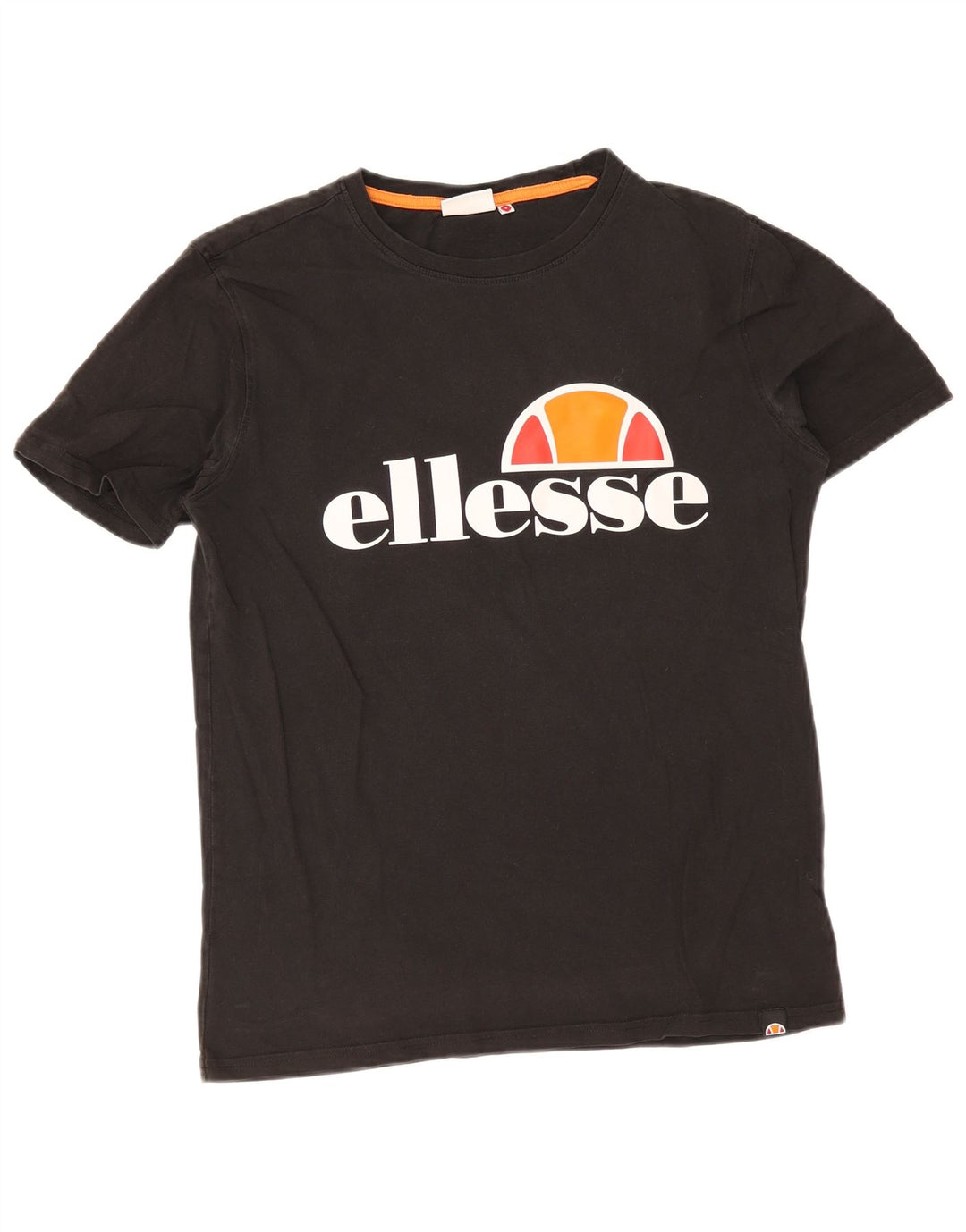 Muška majica kratkih rukava Ellesse s grafičkim motivima, mala crna