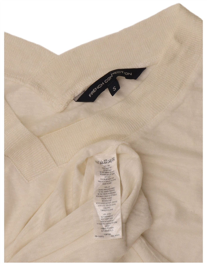 French Connection ženska majica kratkih rukava UK 10 Small Off White Lan