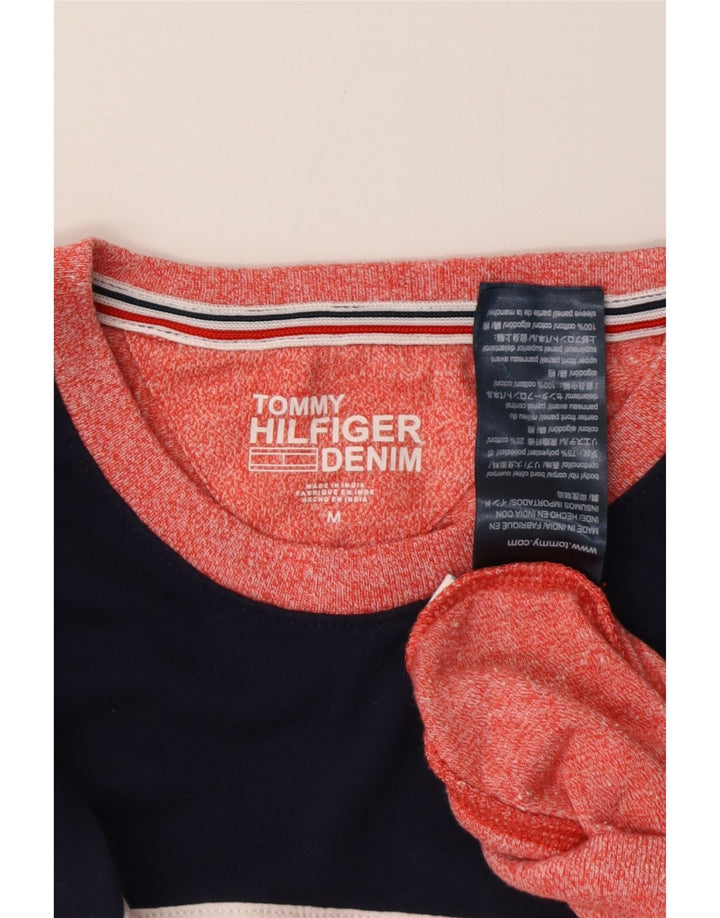 TOMMY HILFIGER Ženska majica s kratkim rukavima UK 14 srednje crvene boje