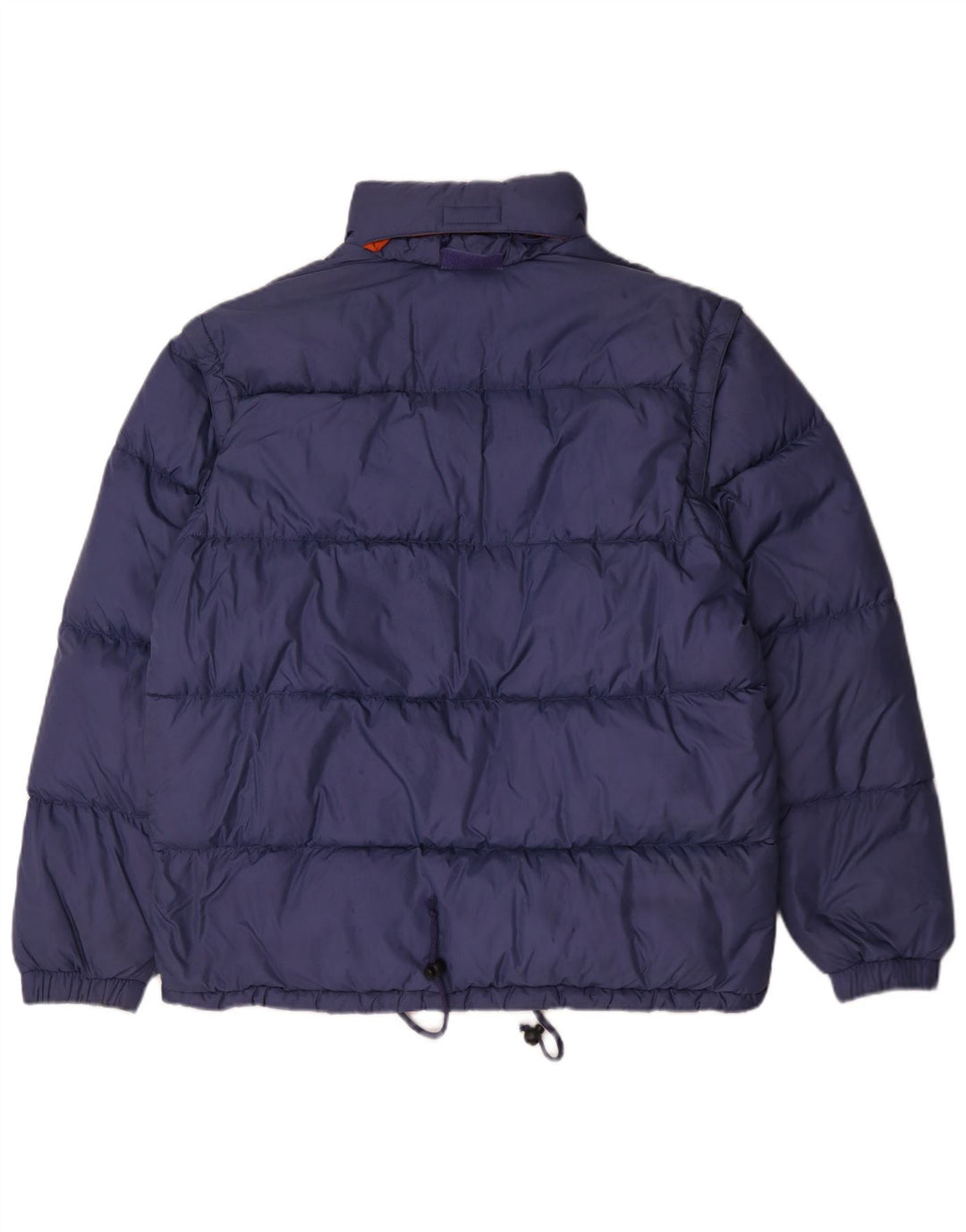 Sergio Tacchini muška podstavljena jakna s kapuljačom UK 40 Large Blue Polyamide
