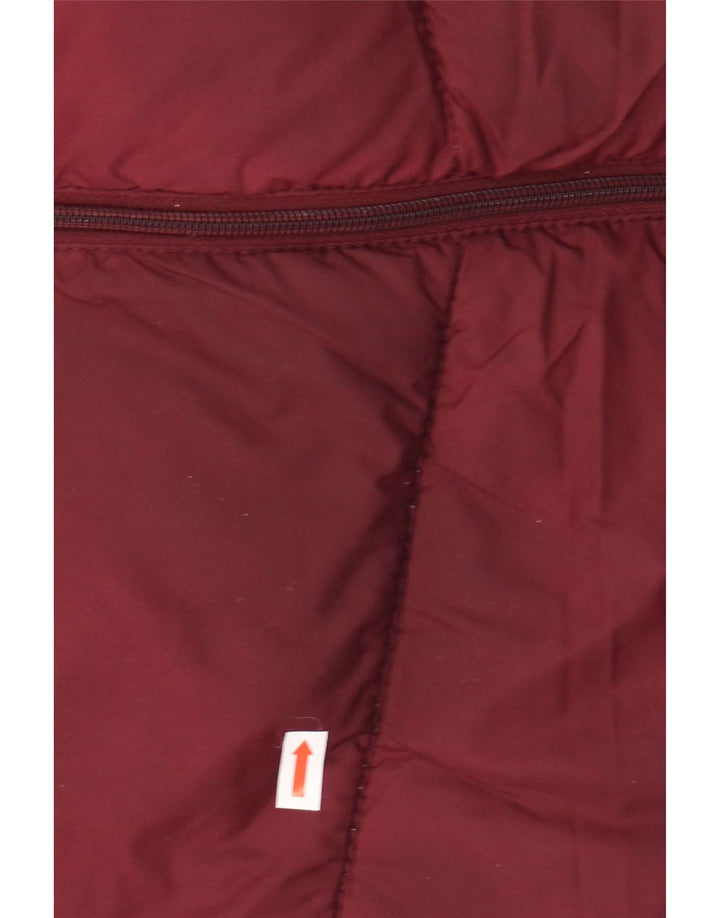 JACK & JONES Muška podstavljena jakna s kapuljačom UK 40 Large Burgundy Poliester