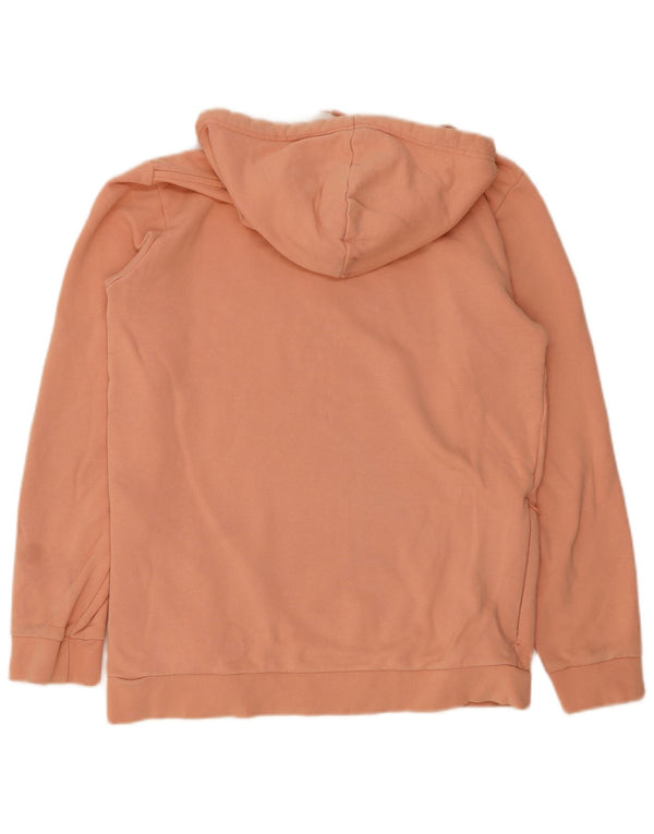 Ženska majica s kapuljačom Adidas UK 14 srednje ružičasta