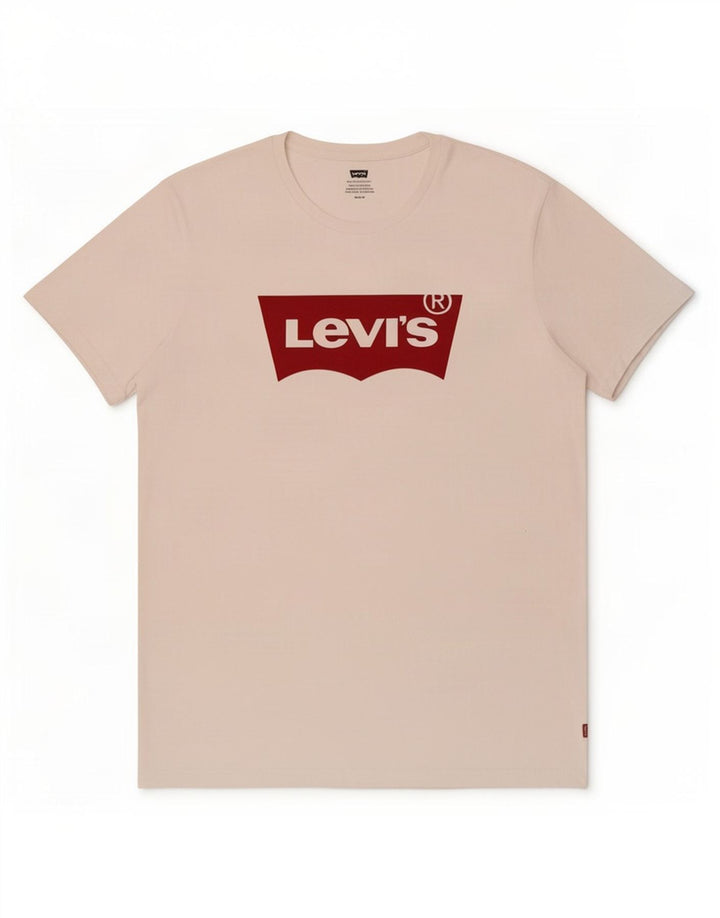 Levi's muška majica kratkih rukava srednje veličine, bijeli pamuk