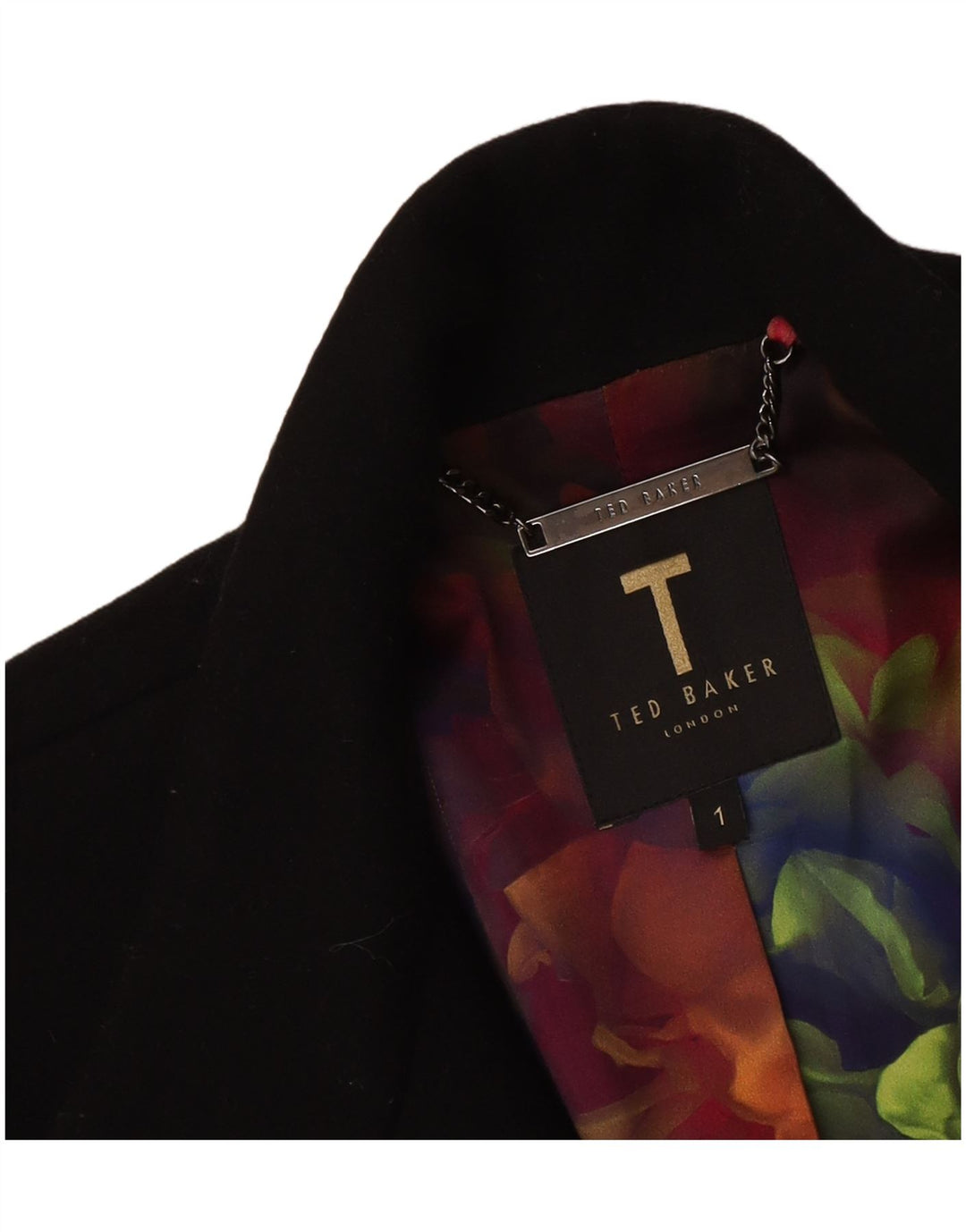 Ted Baker ženski preveliki otvoreni kaput veličine 1 XS crni