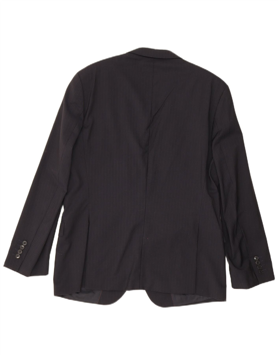 Hugo Boss muška jakna sa 2 gumba UK 54 2XL tamnoplava prugasta