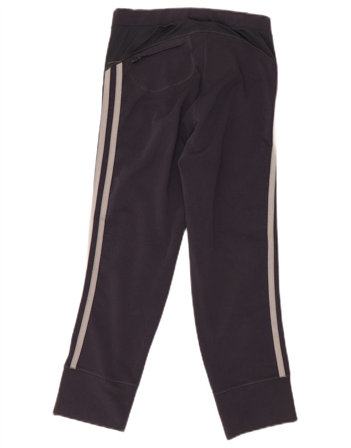 Adidas ženske kapri tajice UK 8 male crne poliesterske
