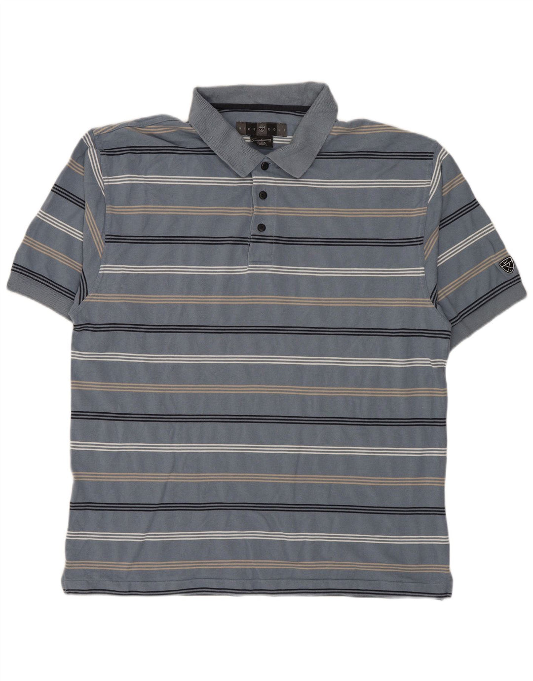 NIKE muška polo majica na velike plave pruge