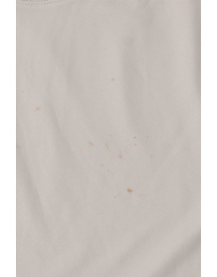 Nike Dri Fit Slim T-Shirt Top Srednje bijeli poliester