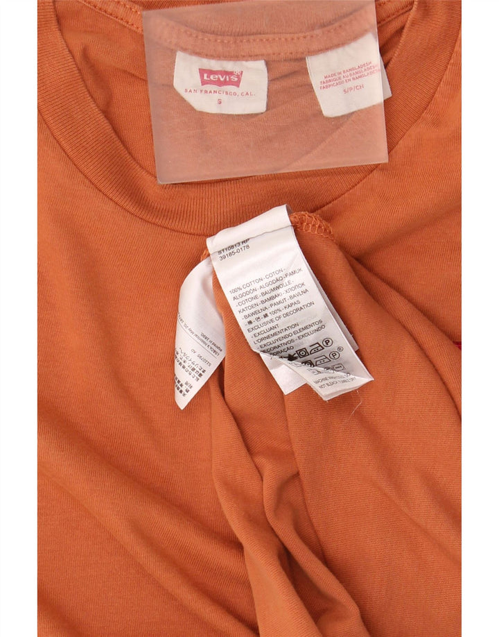 Levi's muška majica kratkih rukava Mala narančasta pamučna