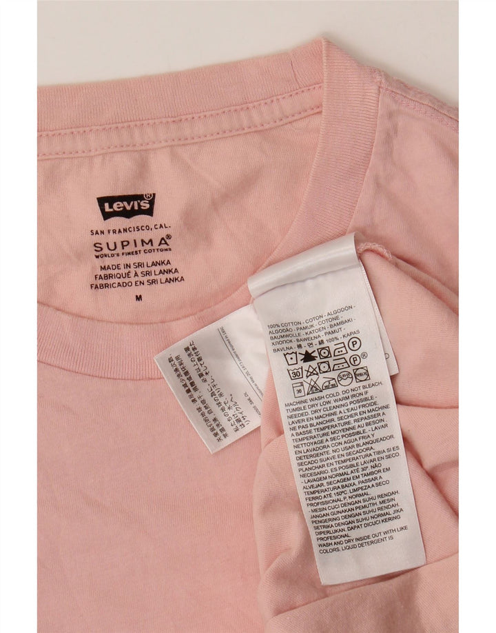 LEVI'S muška majica kratkih rukava Srednje ružičasti pamuk