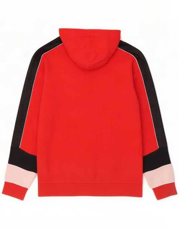 Džemper s kapuljačom Champion Boys USA Graphic Zip 13-14 Years XL Red Colourblock