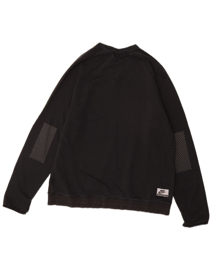 NIKE Muška majica s velikim pamučnim crnim prugama