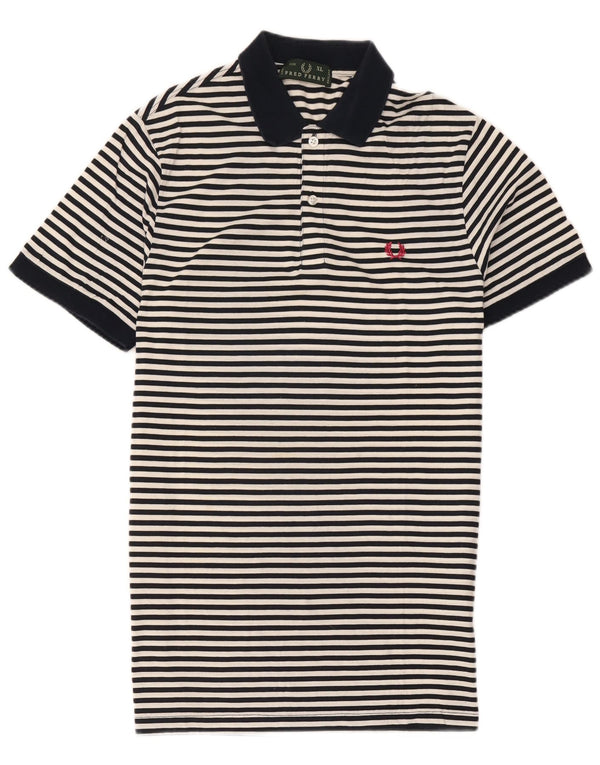 Fred Perry muška ragbi polo majica XL tamnoplavi pamuk na pruge