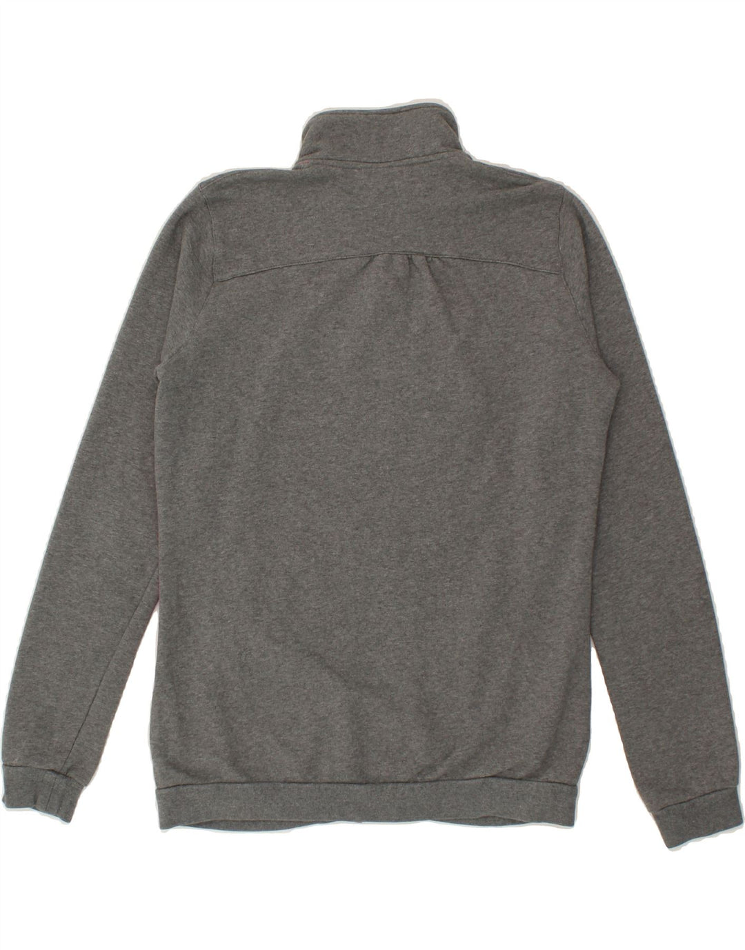 ASICS Womens Tracksuit Top Jacket UK 16 Large Grey Colourblock Cotton Vintage Asics and Second-Hand Asics from Messina Hembry 