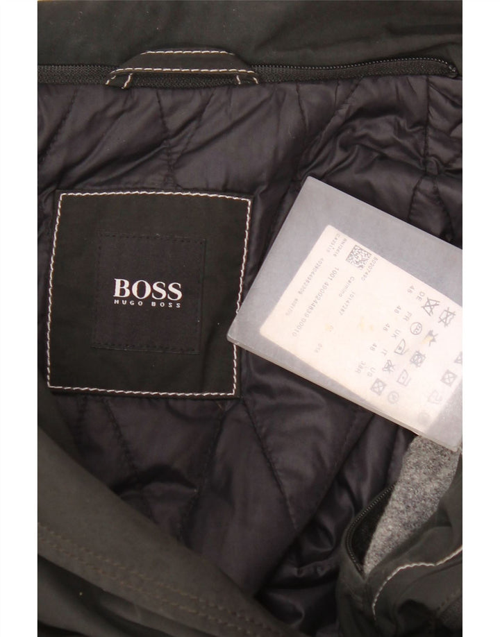Muška pomoćna jakna Hugo Boss EU 48 Srednji crni poliester