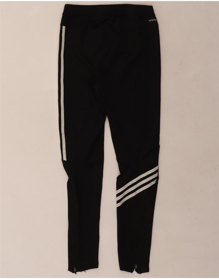 Adidas ženske Aeroready tajice UK 12 Srednje crni poliester