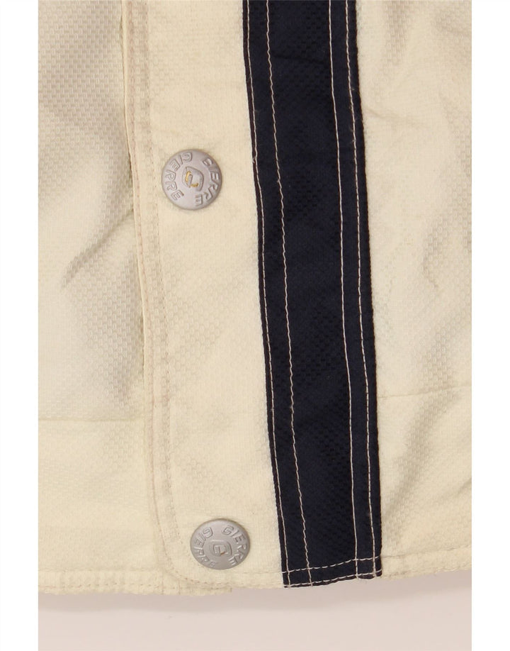 Gierre muška skijaška jakna s kapuljačom IT 48 Medium Off White Colourblock Poliester