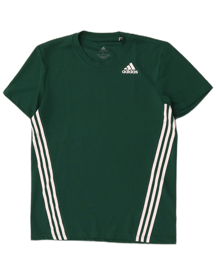 Adidas muška Aeroready majica kratkih rukava veliki zeleni poliester