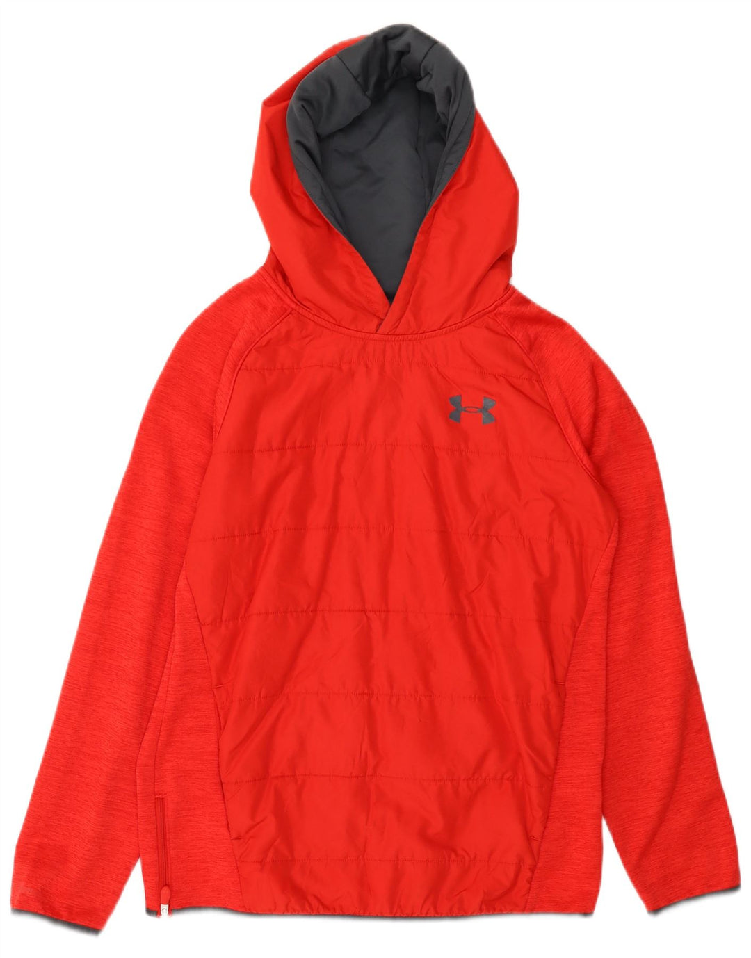 UNDER ARMOUR Džemper s kapuljačom za dječake 13-14 godina XL, crveni poliester