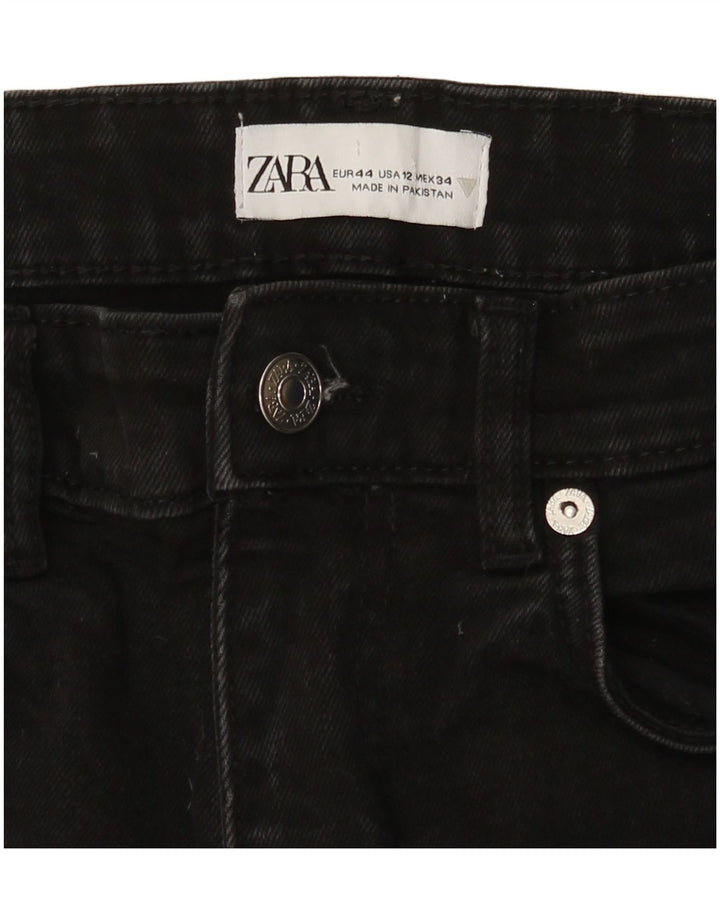 Zara ženske traperice EU 44 XL W34 L25 crne