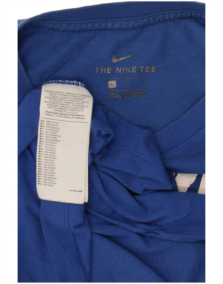 Nike muška majica s grafičkim motivima, veliki plavi pamuk