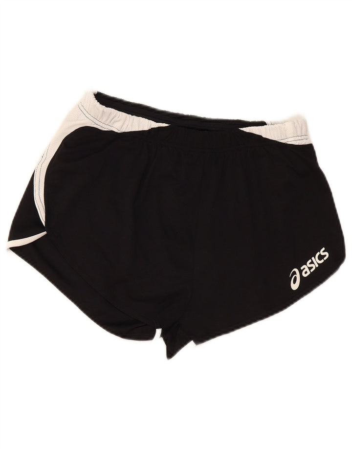 Asics ženske sportske kratke hlače UK 12 Medium Black Colourblock Poliester