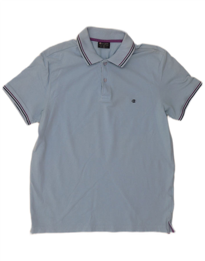 Champion muška polo majica Large Blue
