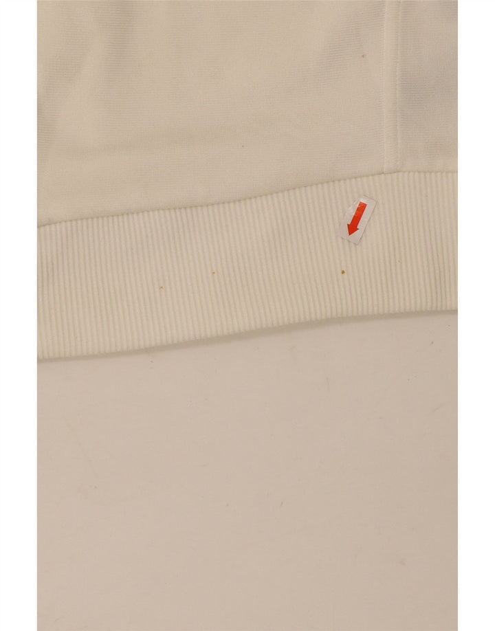 ADIDAS ženska gornja jakna trenirke UK 16 Large off white poliester