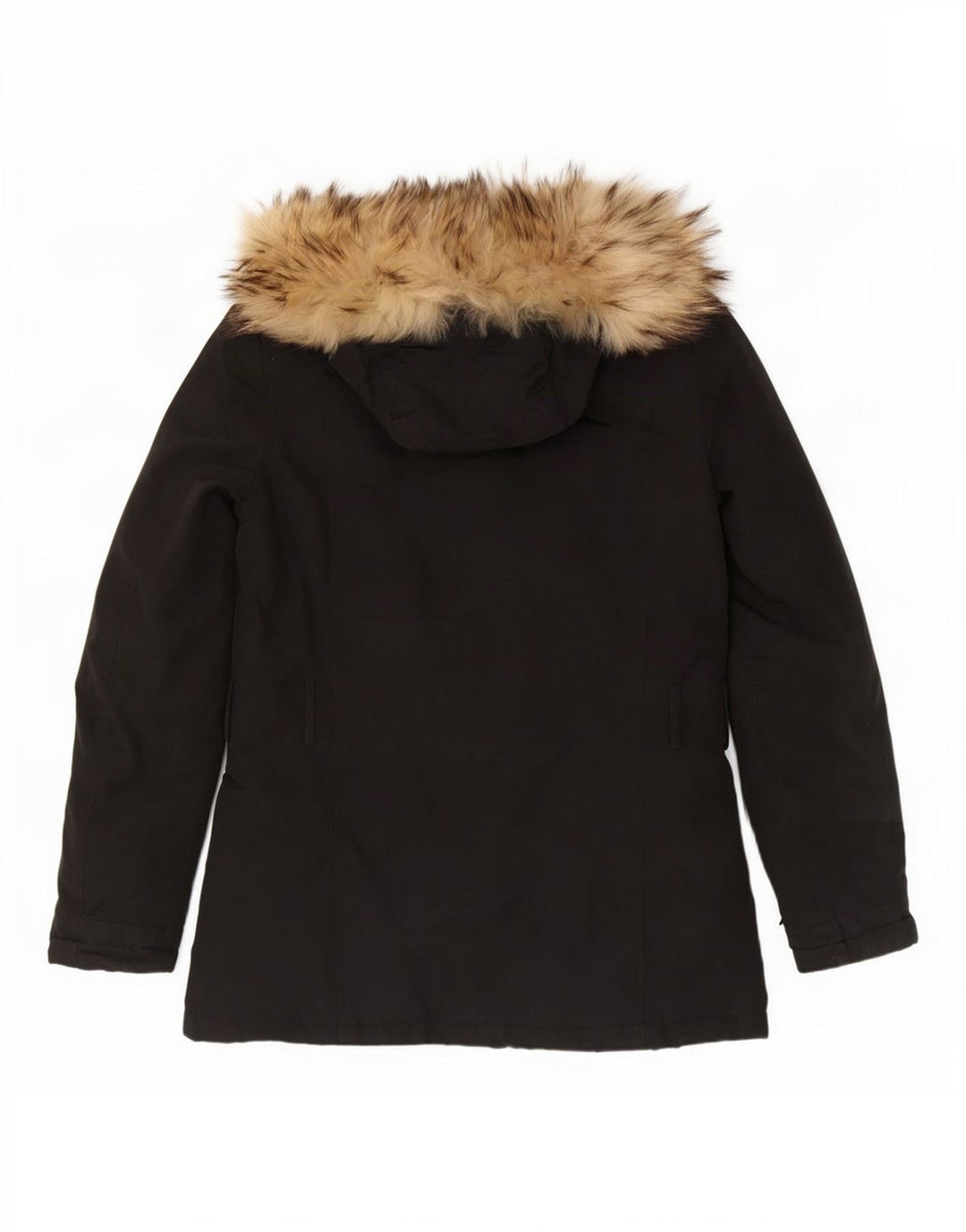 Woolrich ženska podstavljena jakna s kapuljačom UK 10 Mala crna