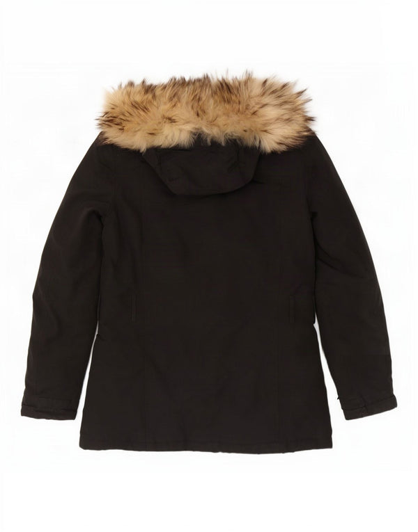 Woolrich ženska podstavljena jakna s kapuljačom UK 10 Mala crna