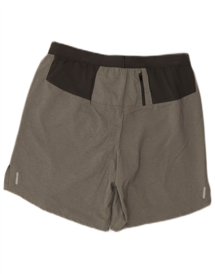 Nike Ženske Dri Fit Sportske kratke hlače UK 10 Mali sivi poliester