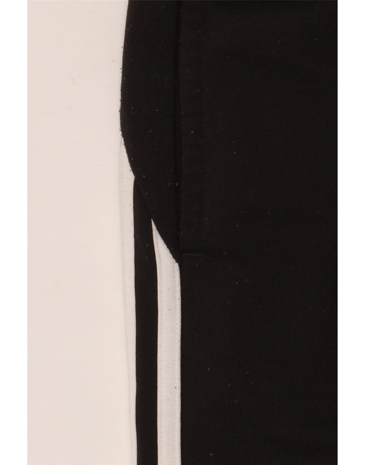 Adidas muške hlače od trenirke velike crne poliesterske