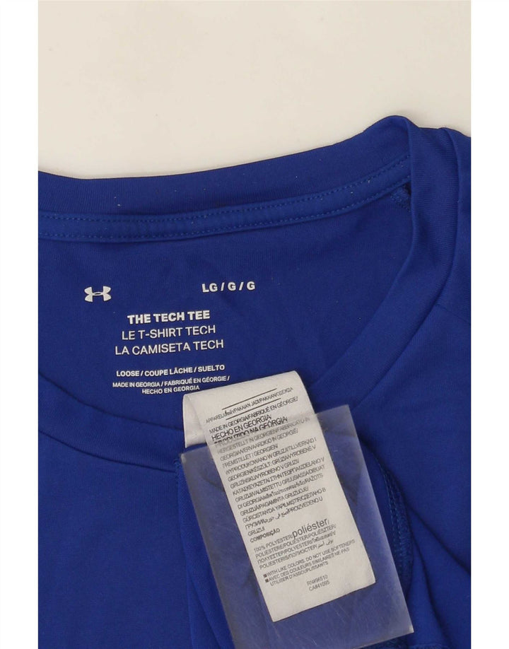 Under Armour muška majica kratkih rukava Veliki plavi poliester