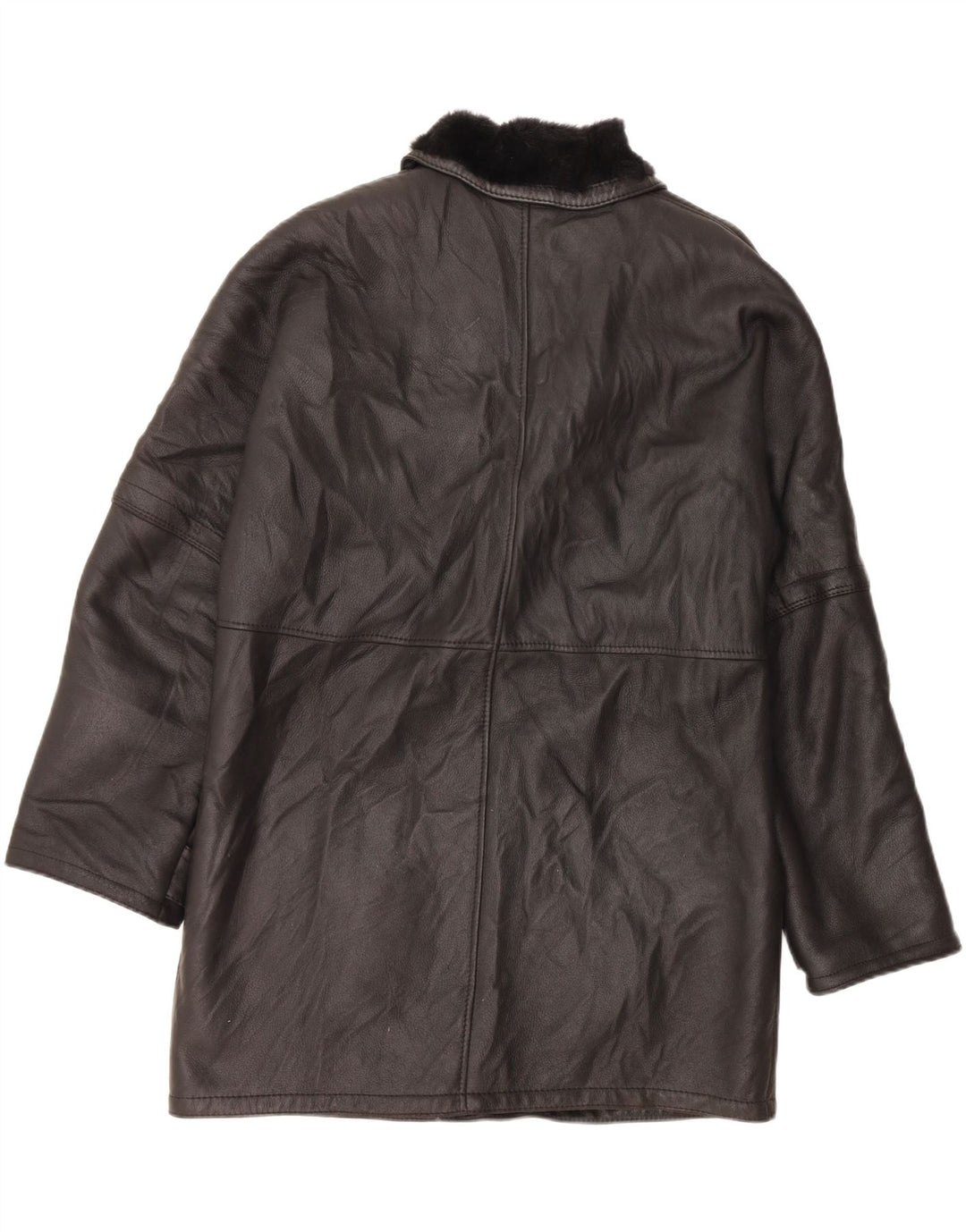 VINTAGE muški gornji kaput od šišanih šiša IT 52 XL, crni šišani kaput