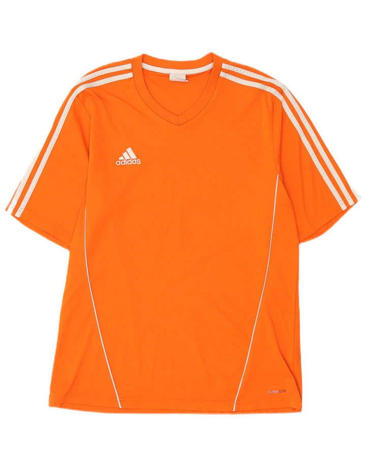 Adidas muška majica Climalite, veliki narančasti poliester