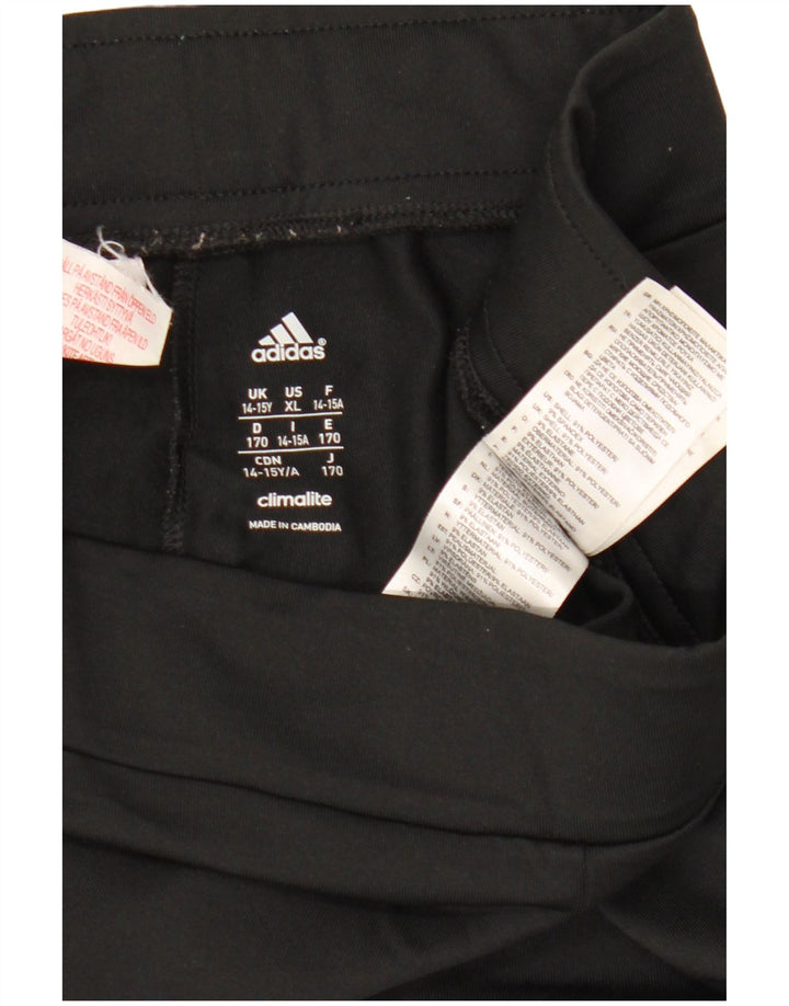 Adidas Climalite tajice za djevojčice 14-15 godina crne poliesterske