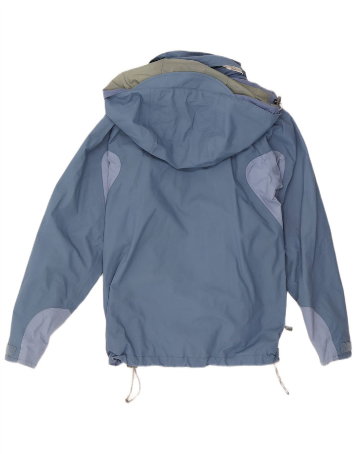 BERGHAUS ženska kišna jakna s kapuljačom UK 10 Small Blue Colourblock najlon