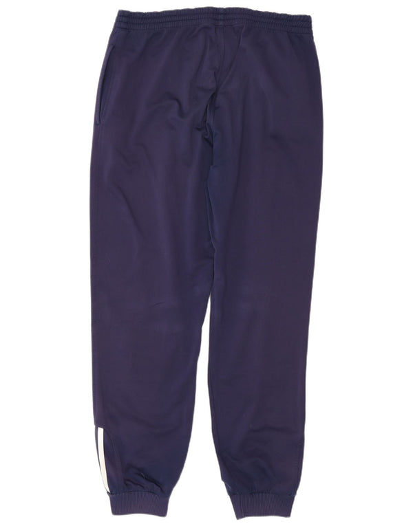 Adidas muške trenirke hlače Joggers UK 42/44 velike tamnoplave poliesterske