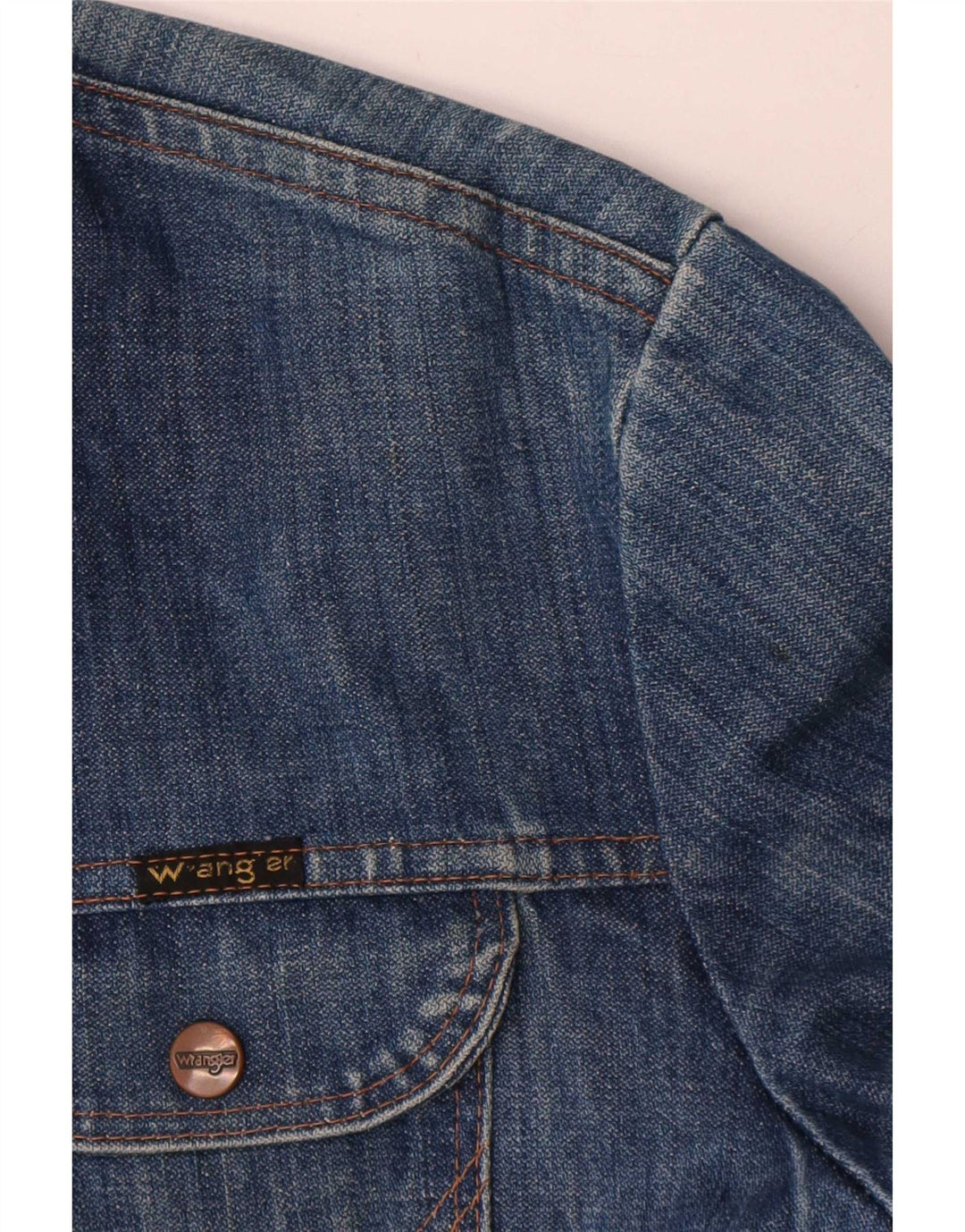 Wrangler muška traper jakna UK 38 srednje plava