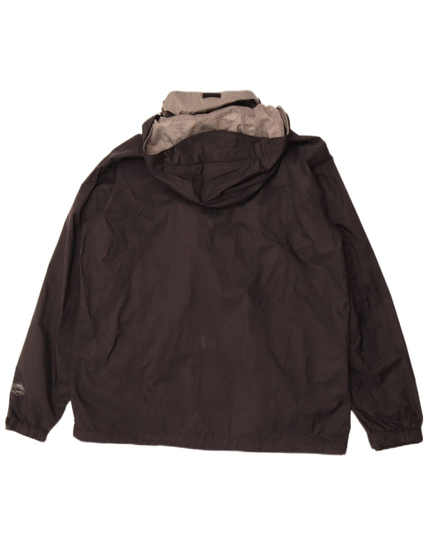 Columbia muška vjetrovka s kapuljačom UK 42 XL crni najlon