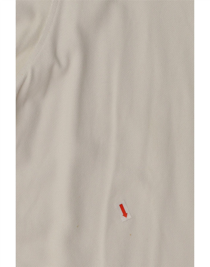 PUMA Mens Polo Shirt 2XL White Cotton