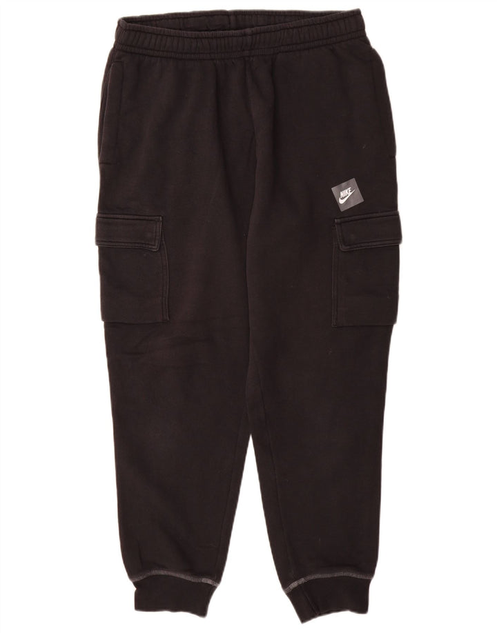 Nike muške Cargo Graphic Trenirke Hlače Joggers Srednje crni pamuk