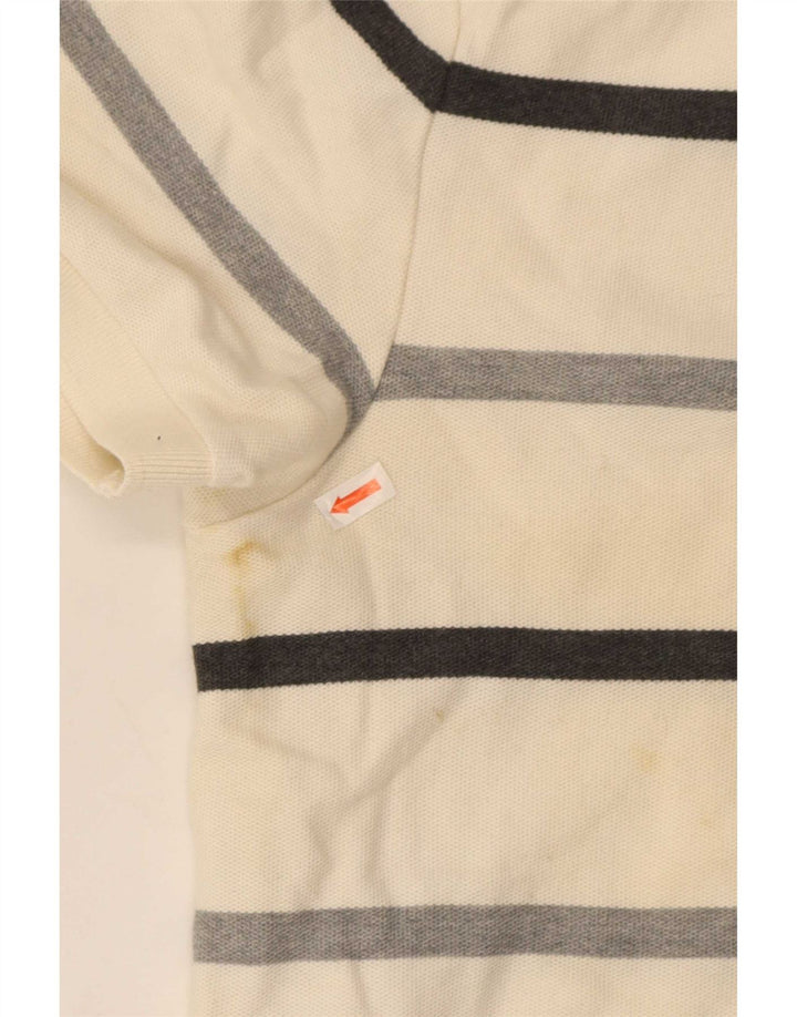 Nike muška polo majica srednje bijele pruge, pamuk