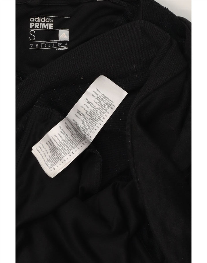 Adidas muška majica s kapuljačom s patentnim zatvaračem, mali crni poliester
