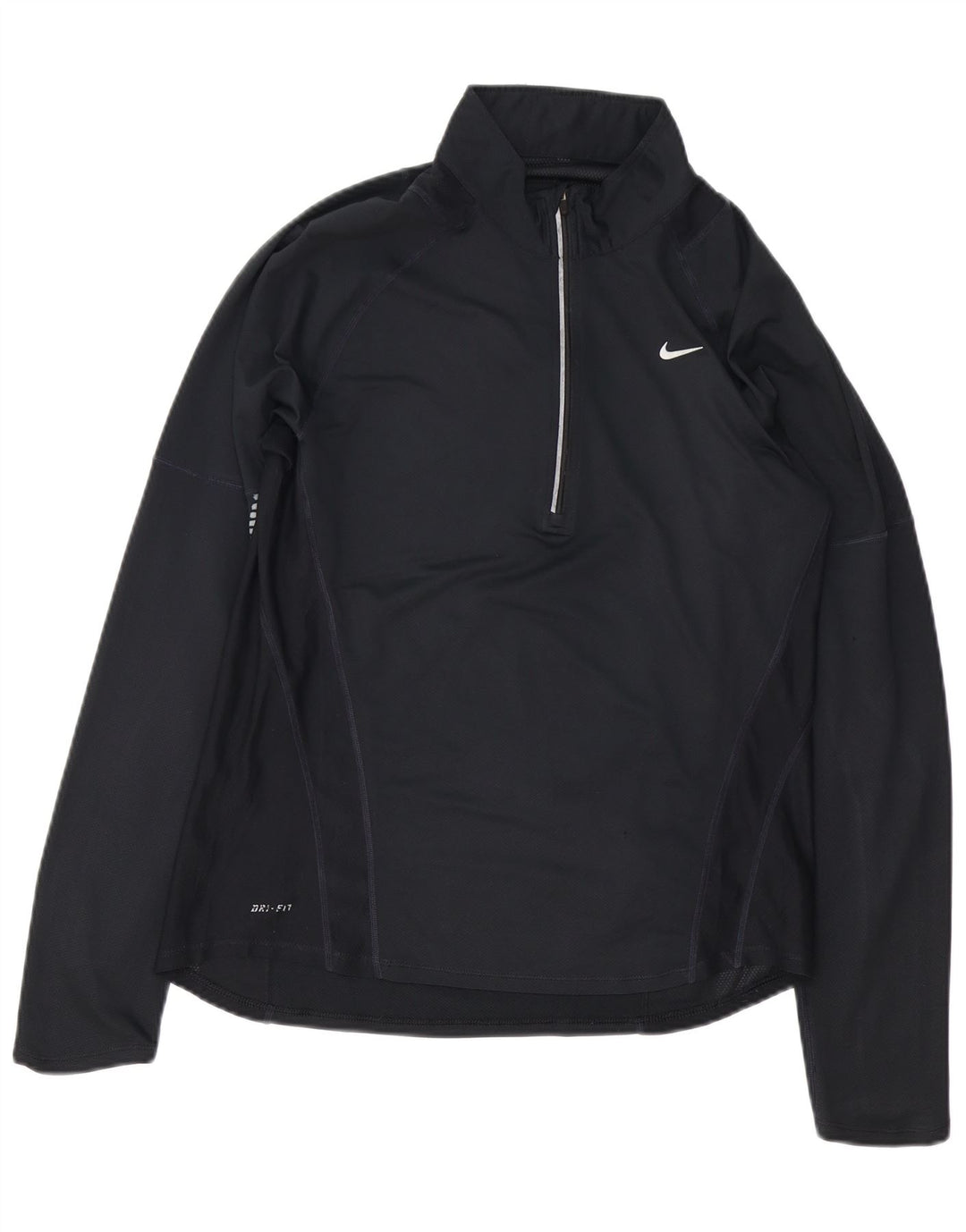 Nike Dri Fit Pulover Top Trenirka UK 38/40 Srednje tamnoplava