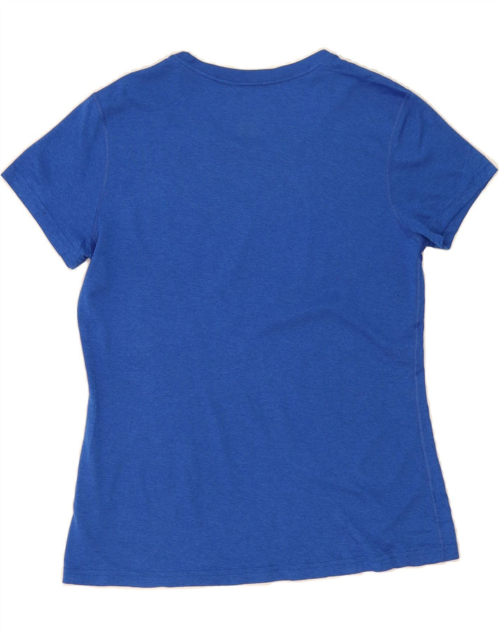 NIKE Womens Bobcats Graphic T-Shirt Top UK 14 Medium Blue Polyester Vintage Nike and Second-Hand Nike from Messina Hembry 